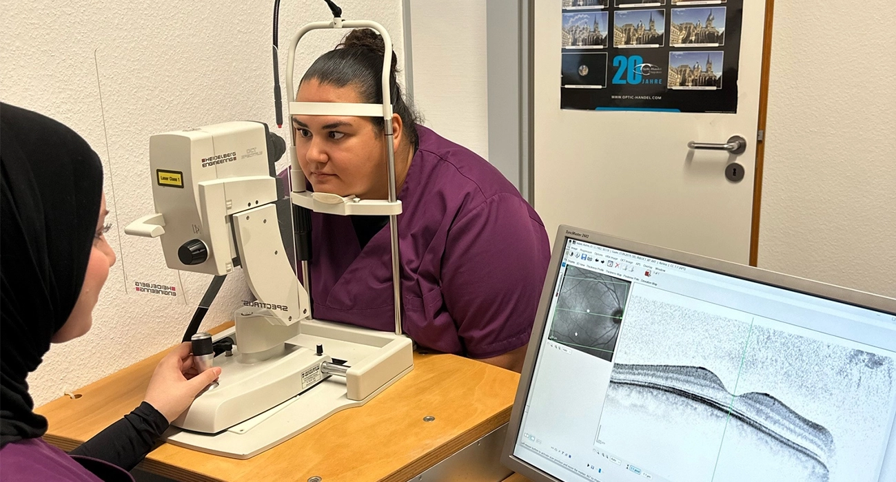 OCT – Optische Kohärenztomographie
